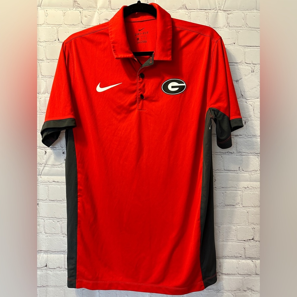 EUC UGA Nike Polo Men’s M